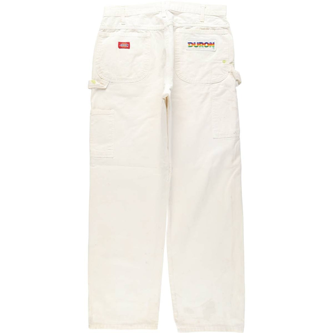 Dickies DURON Painter Pants, Men's W32 (approx.) cotton white type Vintage Second Hand