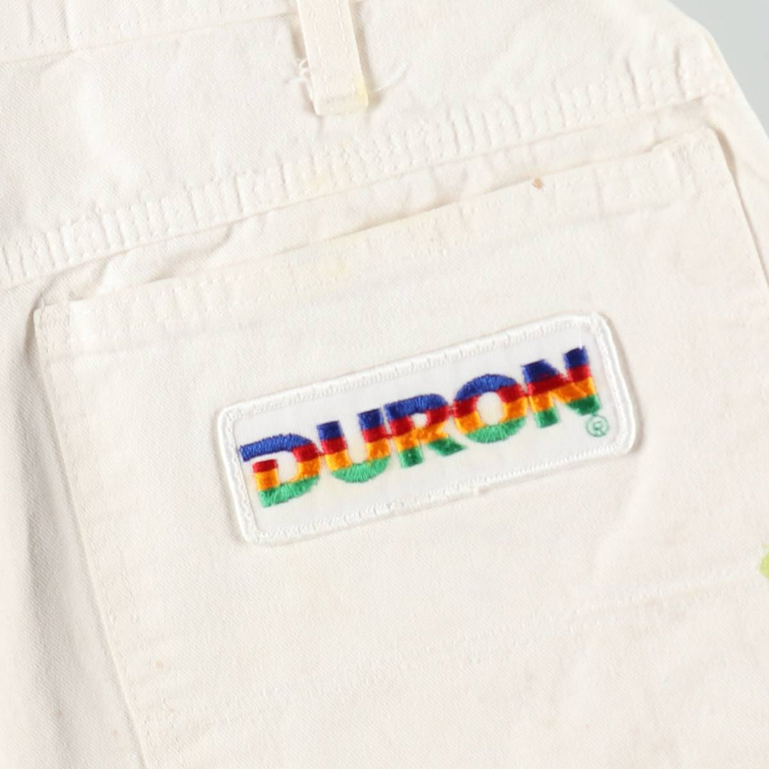 Dickies DURON Painter Pants, Men's W32 (approx.) cotton white type Vintage Second Hand