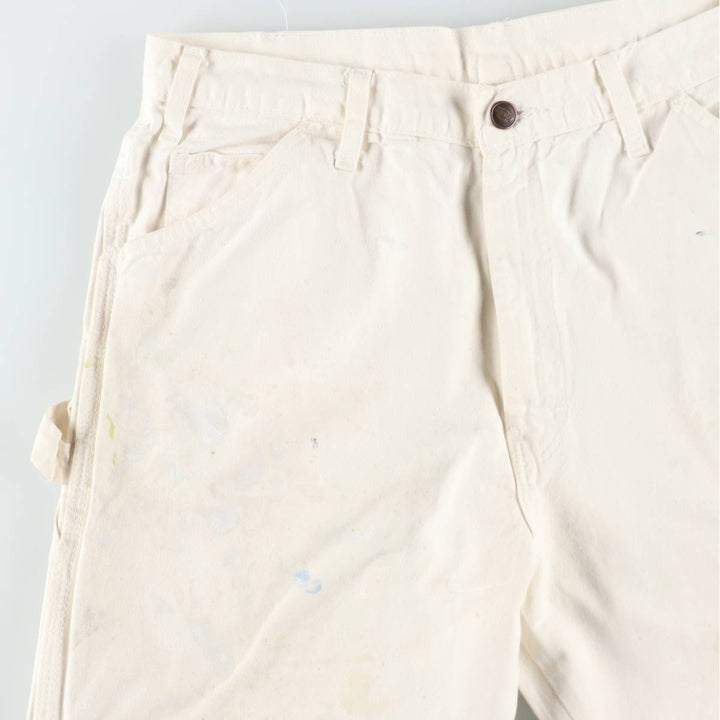 Dickies DURON Painter Pants, Men's W32 (approx.) cotton white type Vintage Second Hand