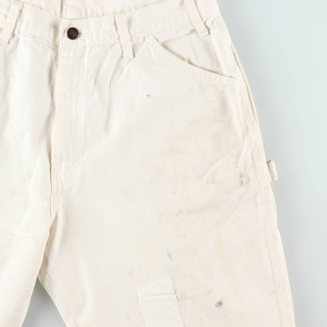 Dickies DURON Painter Pants, Men's W32 (approx.) cotton white type Vintage Second Hand