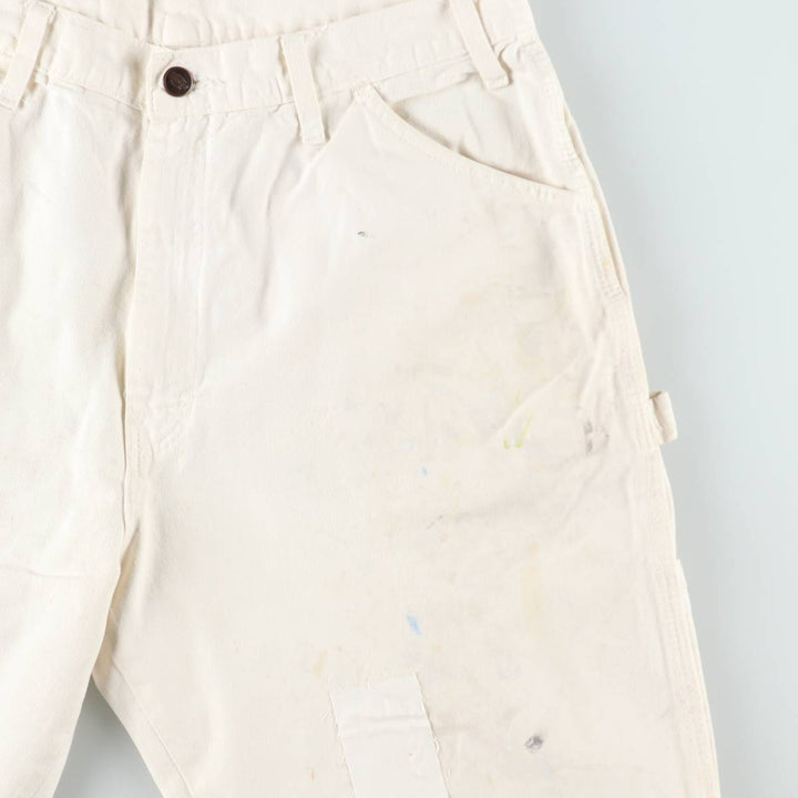 Dickies DURON Painter Pants, Men's W32 (approx.) cotton white type Vintage Second Hand