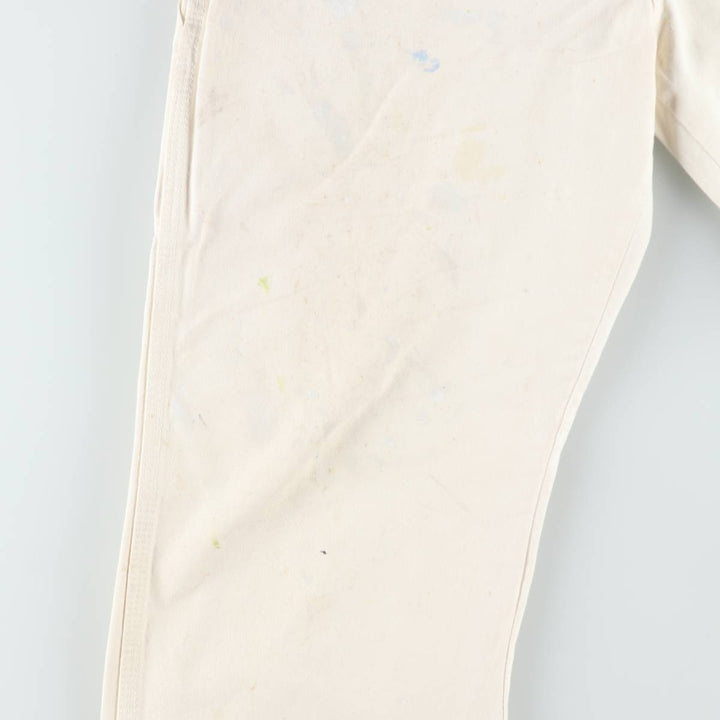 Dickies DURON Painter Pants, Men's W32 (approx.) cotton white type Vintage Second Hand