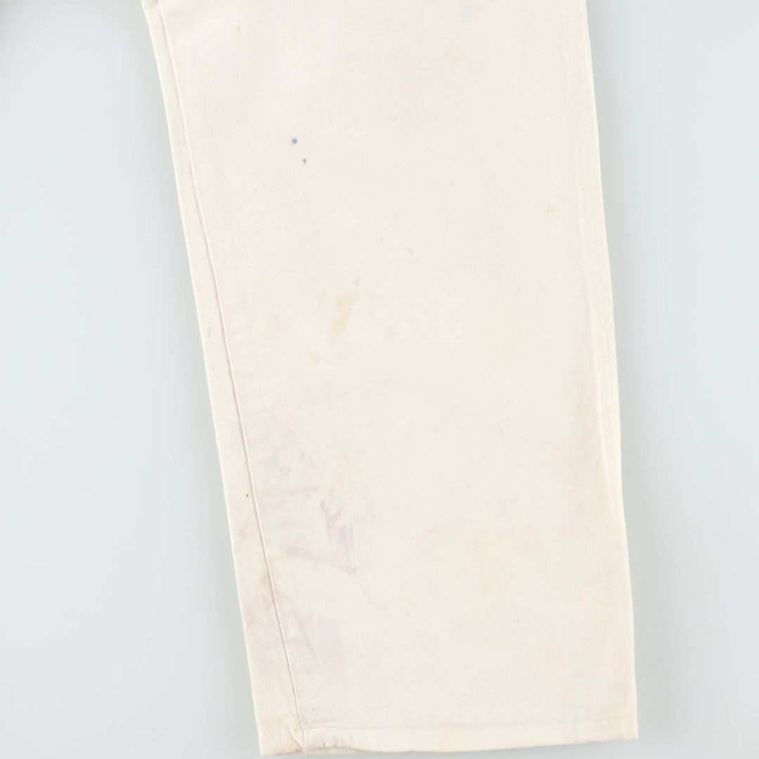 Dickies DURON Painter Pants, Men's W32 (approx.) cotton white type Vintage Second Hand