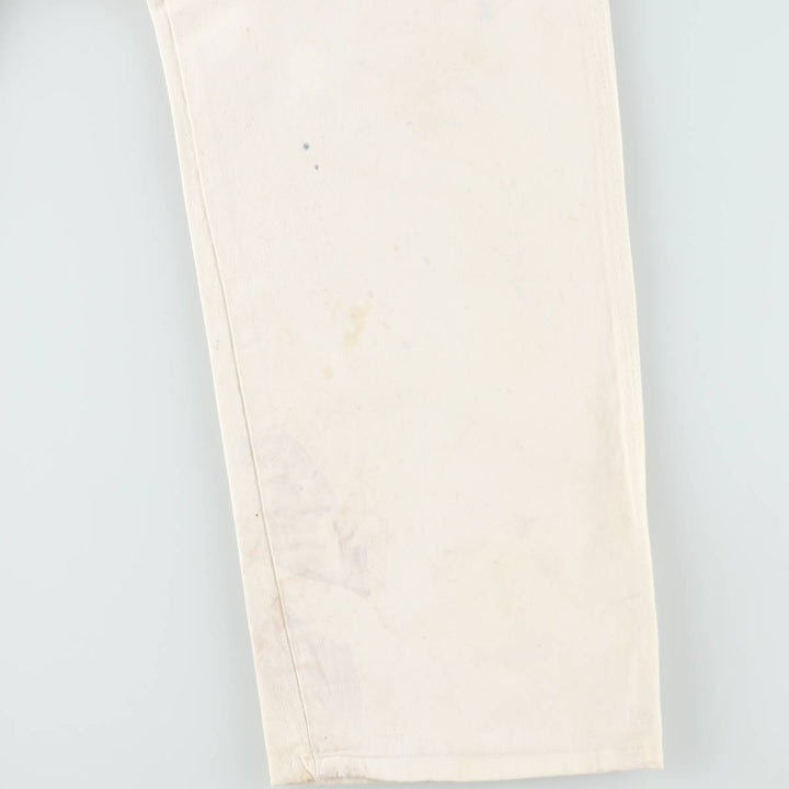 Dickies DURON Painter Pants, Men's W32 (approx.) cotton white type Vintage Second Hand