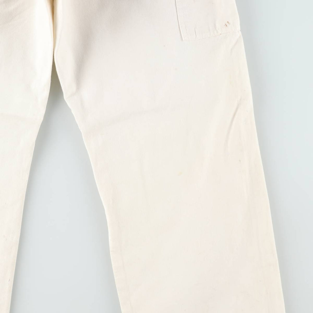 Dickies DURON Painter Pants, Men's W32 (approx.) cotton white type Vintage Second Hand