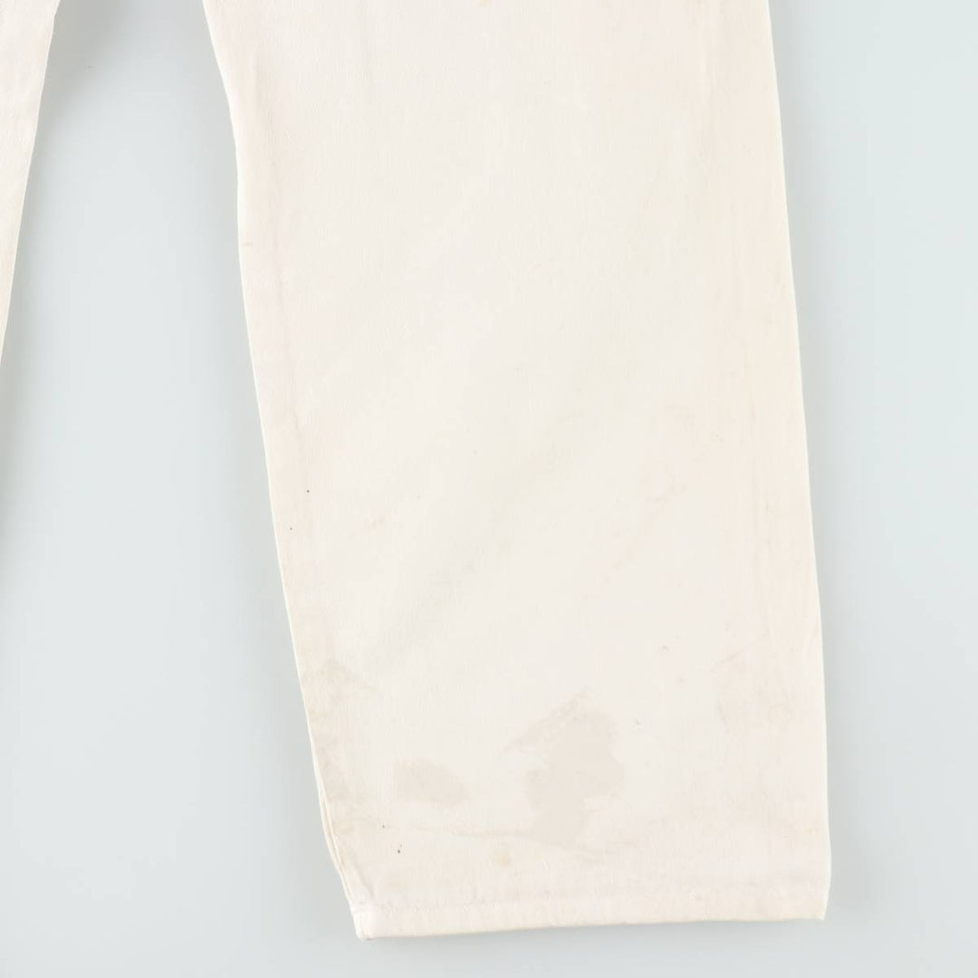 Dickies DURON Painter Pants, Men's W32 (approx.) cotton white type Vintage Second Hand
