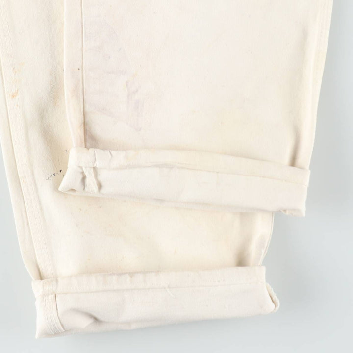 Dickies DURON Painter Pants, Men's W32 (approx.) cotton white type Vintage Second Hand