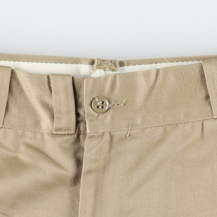 1970'S Big Mac JC Penney Work Pants, Men's Size W34 (approx.), Vintage polyester Beige type Vintage Second Hand