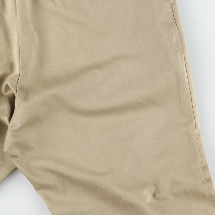 1970'S Big Mac JC Penney Work Pants, Men's Size W34 (approx.), Vintage polyester Beige type Vintage Second Hand
