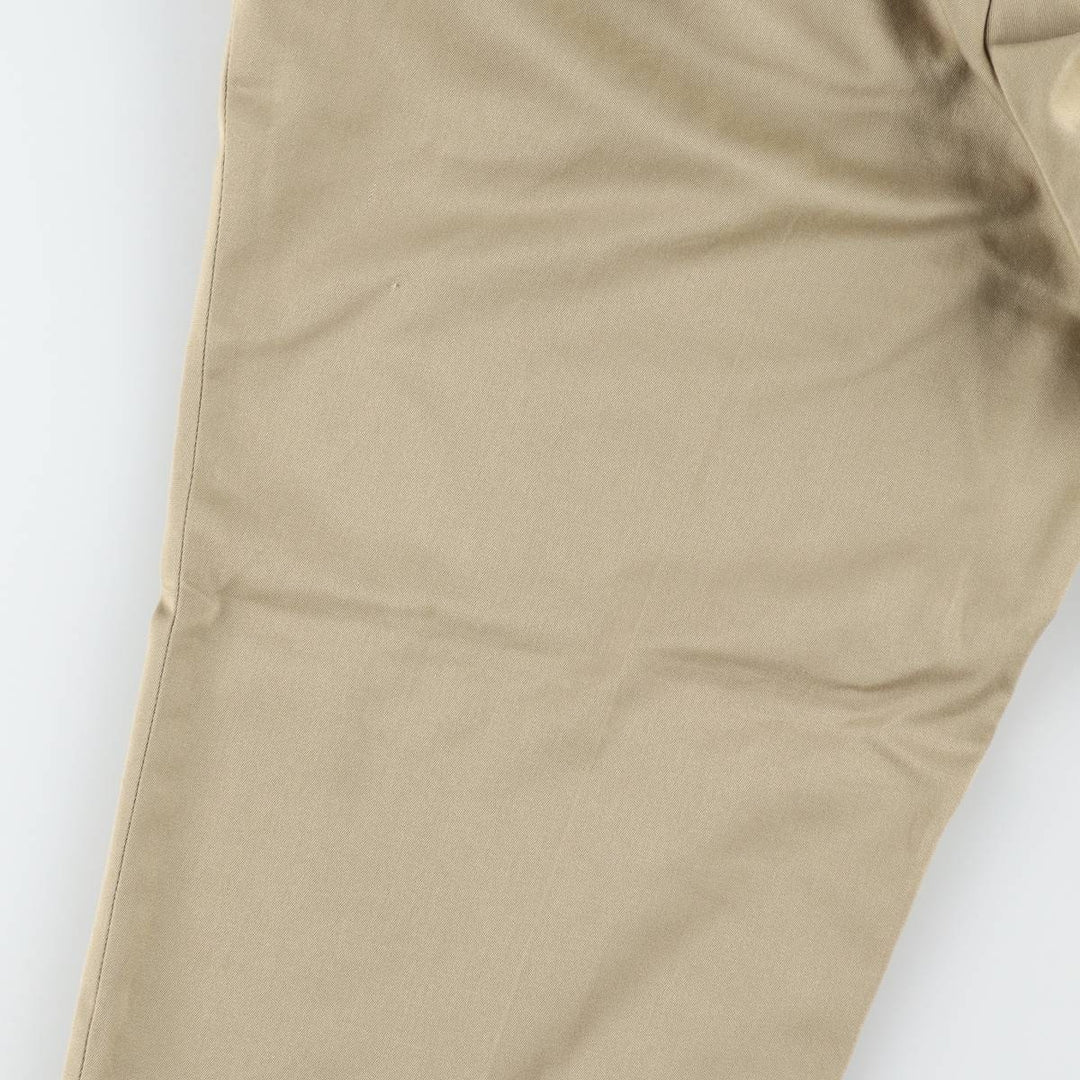 1970'S Big Mac JC Penney Work Pants, Men's Size W34 (approx.), Vintage polyester Beige type Vintage Second Hand