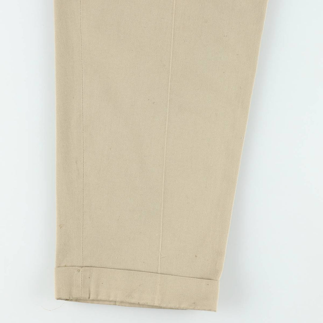 1970'S Big Mac Penn-Presto Work Pants, Men's Size W36 (approx.), Vintage polyester Beige type Vintage Second Hand
