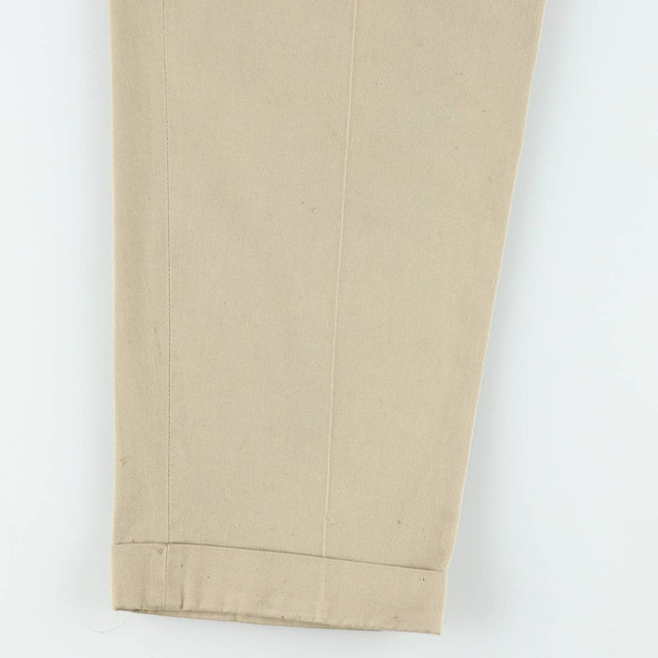1970'S Big Mac Penn-Presto Work Pants, Men's Size W36 (approx.), Vintage polyester Beige type Vintage Second Hand