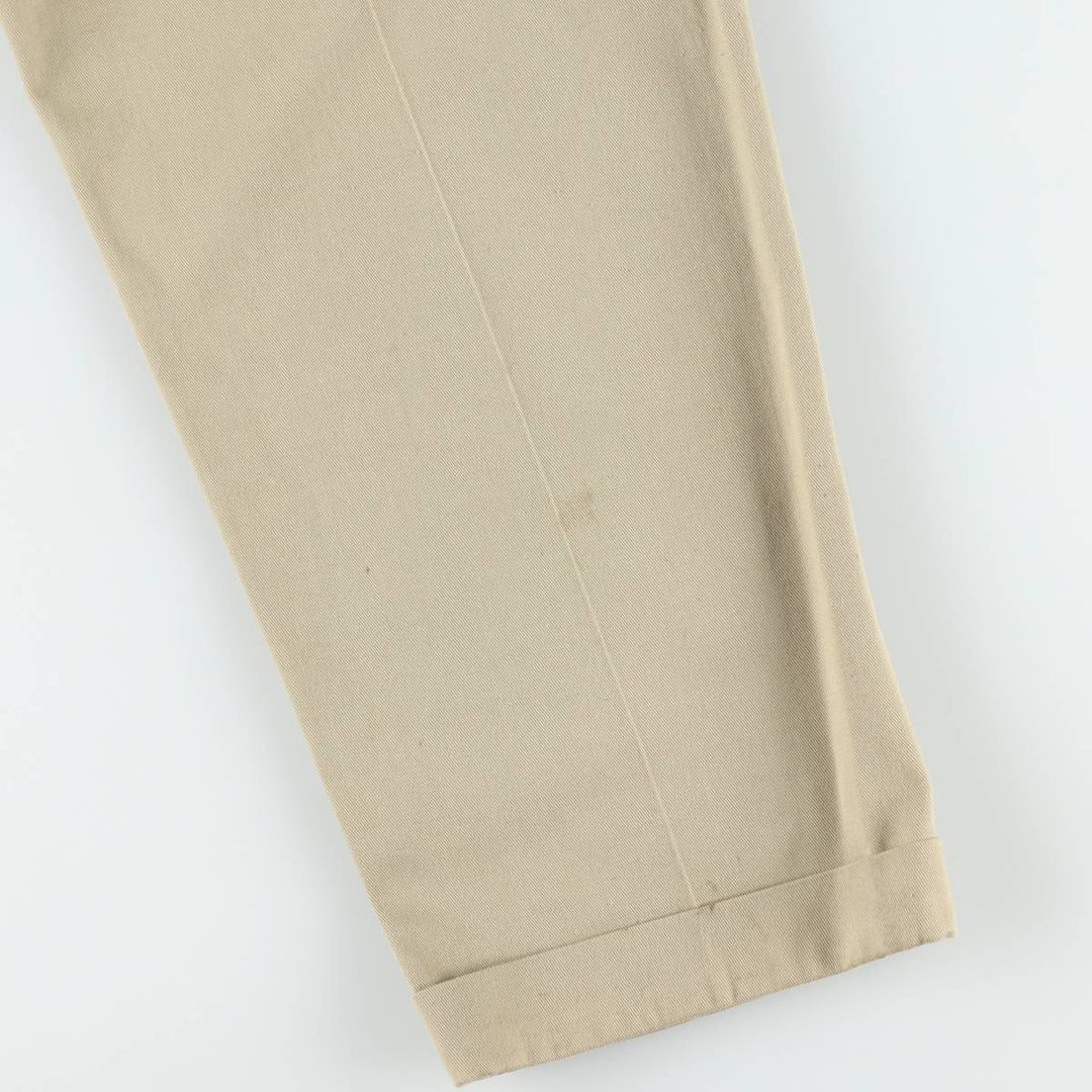 1970'S Big Mac Penn-Presto Work Pants, Men's Size W36 (approx.), Vintage polyester Beige type Vintage Second Hand
