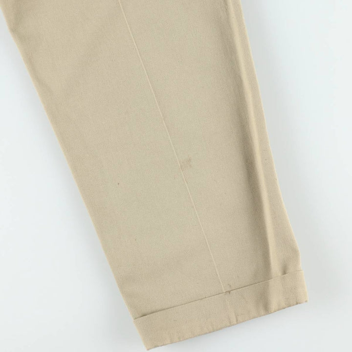 1970'S Big Mac Penn-Presto Work Pants, Men's Size W36 (approx.), Vintage polyester Beige type Vintage Second Hand