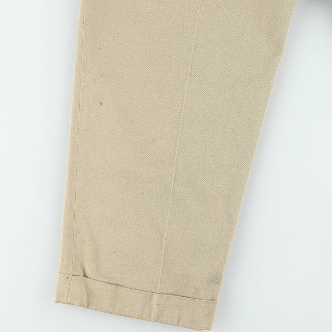 1970'S Big Mac Penn-Presto Work Pants, Men's Size W36 (approx.), Vintage polyester Beige type Vintage Second Hand