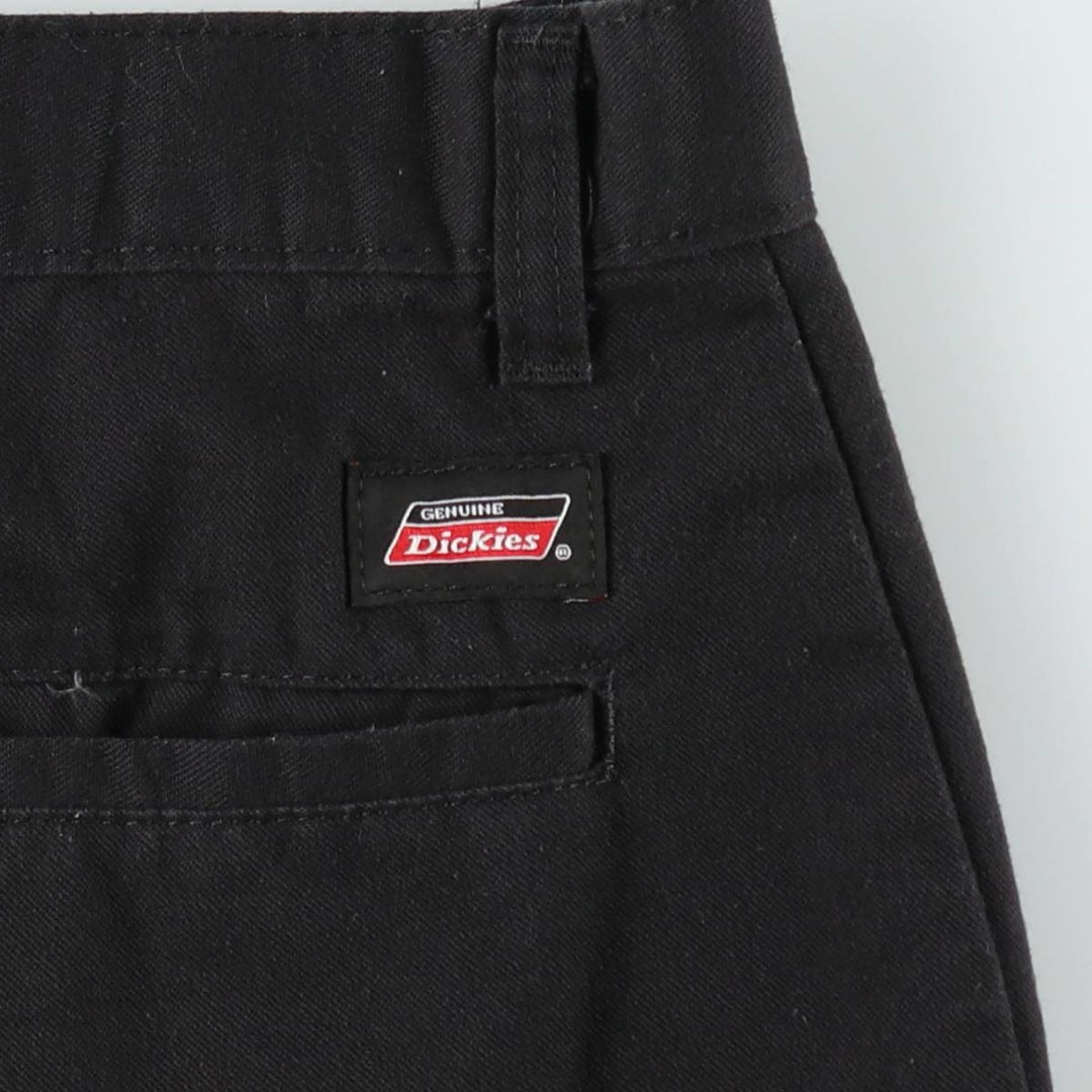 Dickies Work Shorts, Half Pants, Men's, W34 equivalent polyester black type Vintage Second Hand