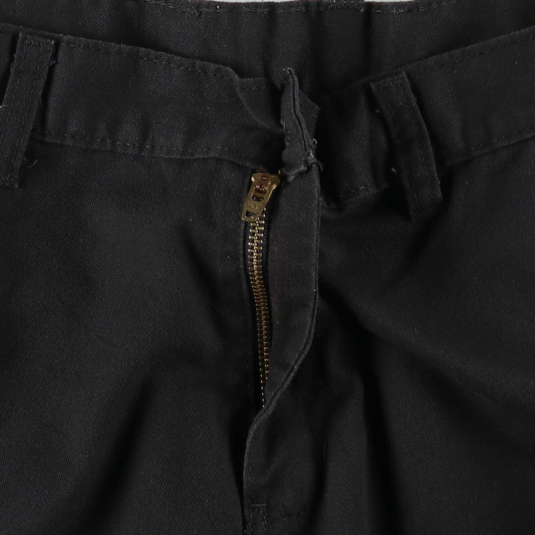 Dickies Work Shorts, Half Pants, Men's, W34 equivalent polyester black type Vintage Second Hand