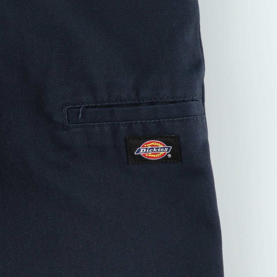 Dickies Relaxed Fit Work Shorts, Half Pants, Men's, W36 equivalent polyester navy blue type Vintage Second Hand