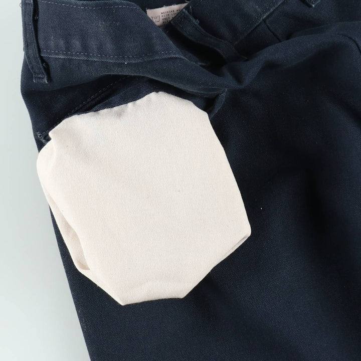 Dickies Work Shorts, Half Pants, Men's, W35 equivalent polyester navy blue type Vintage Second Hand