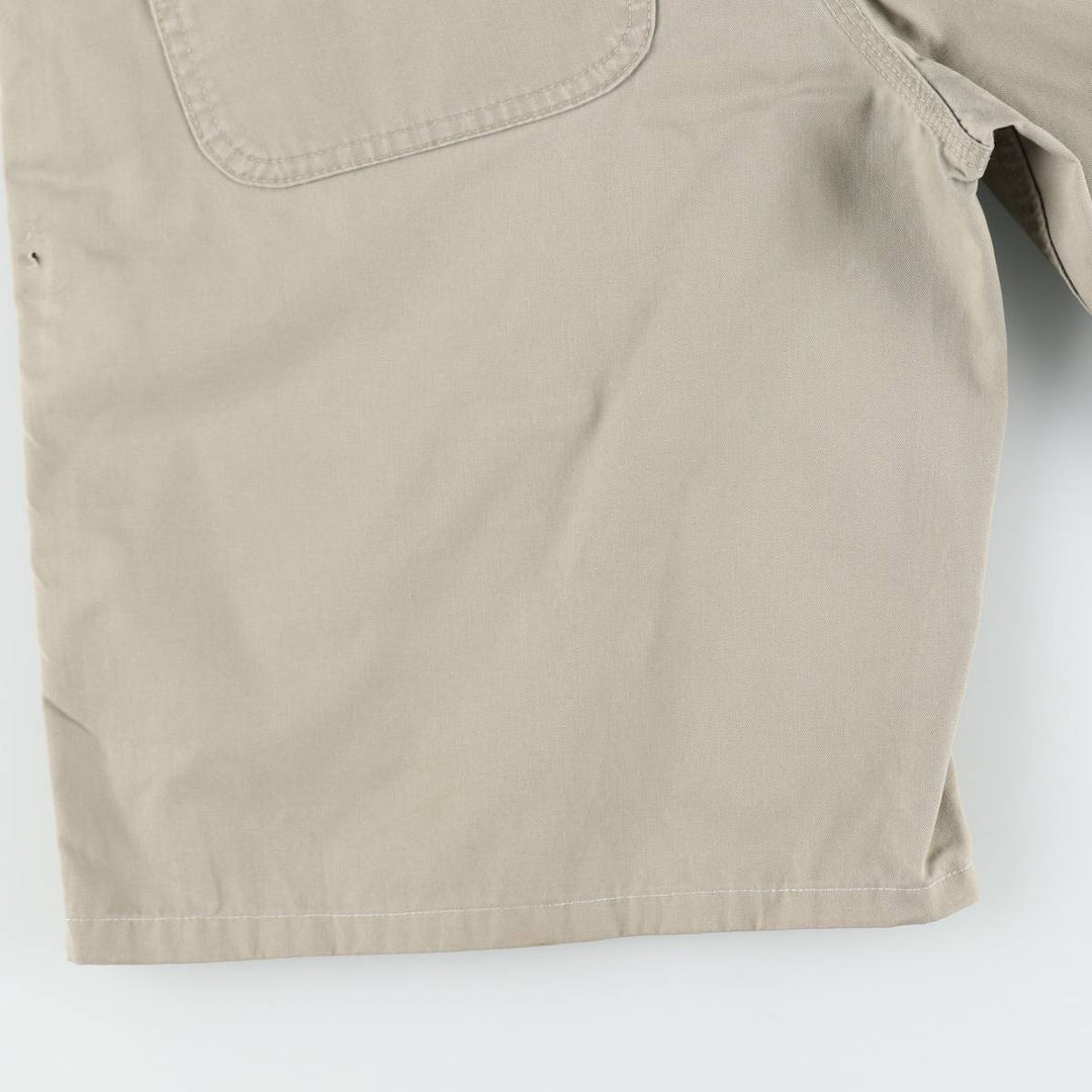 Carhartt work shorts, men's size W30 (approx.) cotton Beige type Vintage Second Hand