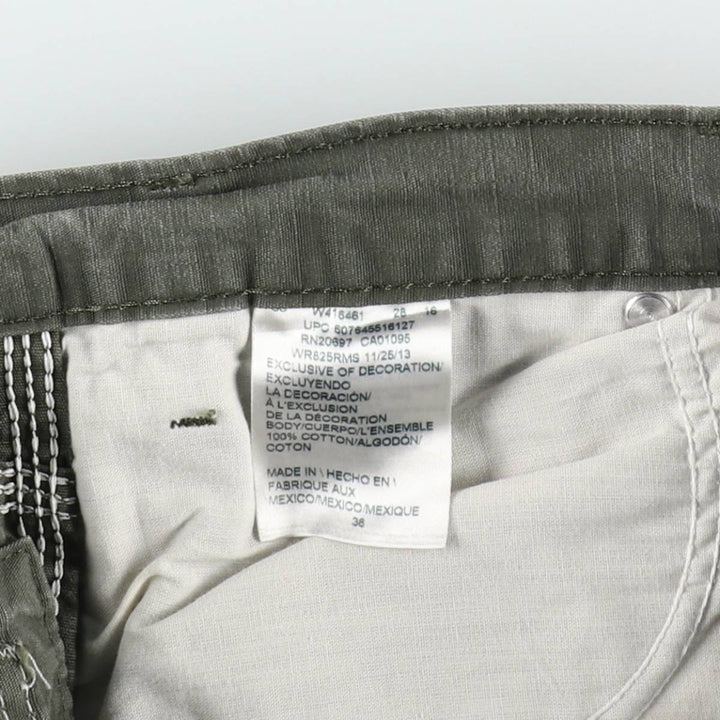 Dickies Ripstop Painter Shorts, Men's Size W34 (approx.) cotton Khaki type Vintage Second Hand