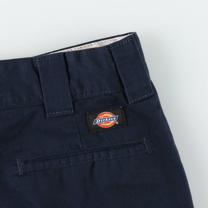 Dickies Relaxed Fit Work Shorts, Half Pants, Men's, W35 equivalent polyester navy blue type Vintage Second Hand