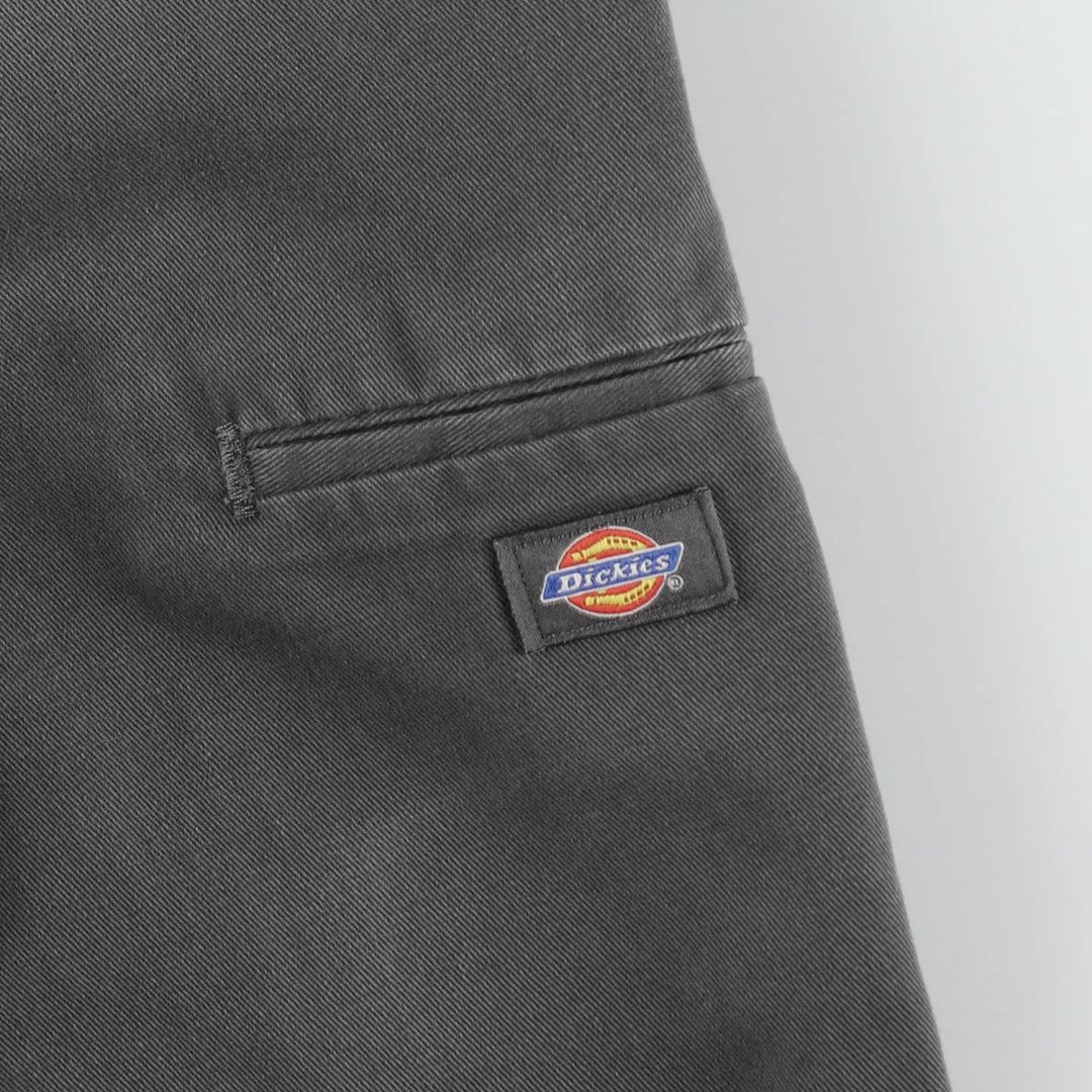 Dickies Loose Fit Work Shorts, Half Pants, Men's, W31 equivalent polyester gray type Vintage Second Hand