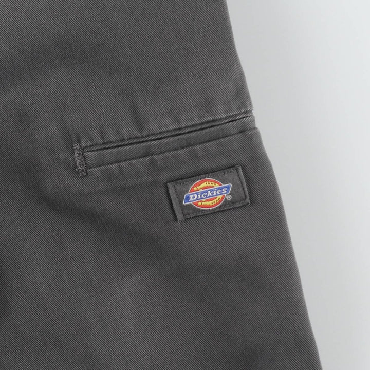 Dickies Loose Fit Work Shorts, Half Pants, Men's, W31 equivalent polyester gray type Vintage Second Hand