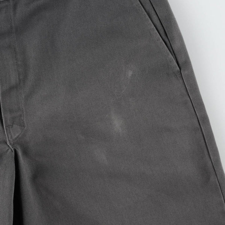 Dickies Loose Fit Work Shorts, Half Pants, Men's, W31 equivalent polyester gray type Vintage Second Hand