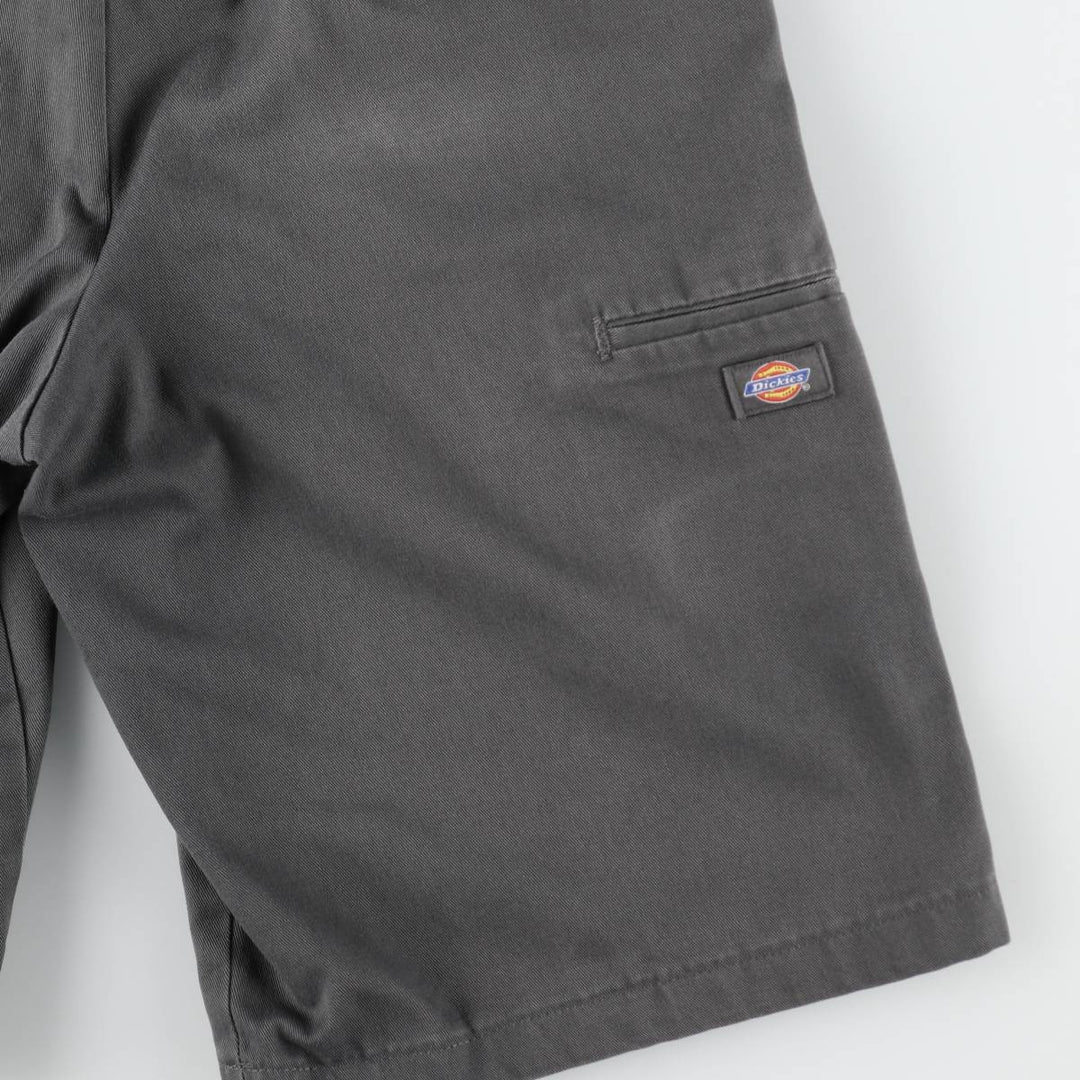 Dickies Loose Fit Work Shorts, Half Pants, Men's, W31 equivalent polyester gray type Vintage Second Hand