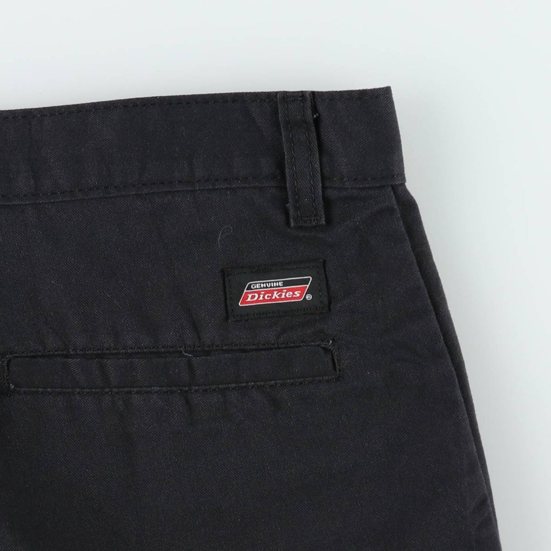 Dickies Work Shorts, Half Pants, Men's, W37 equivalent polyester black type Vintage Second Hand