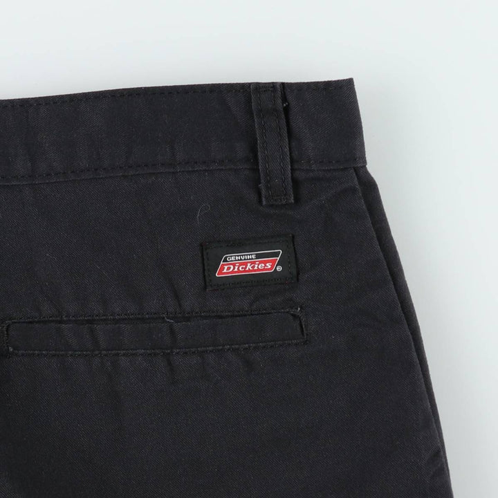 Dickies Work Shorts, Half Pants, Men's, W37 equivalent polyester black type Vintage Second Hand