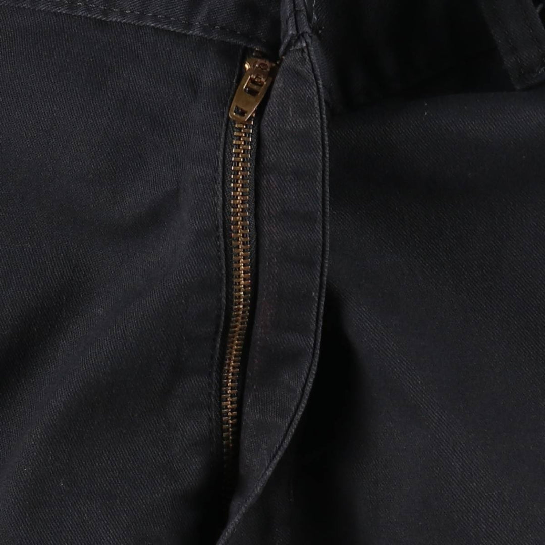 Dickies Work Shorts, Half Pants, Men's, W37 equivalent polyester black type Vintage Second Hand