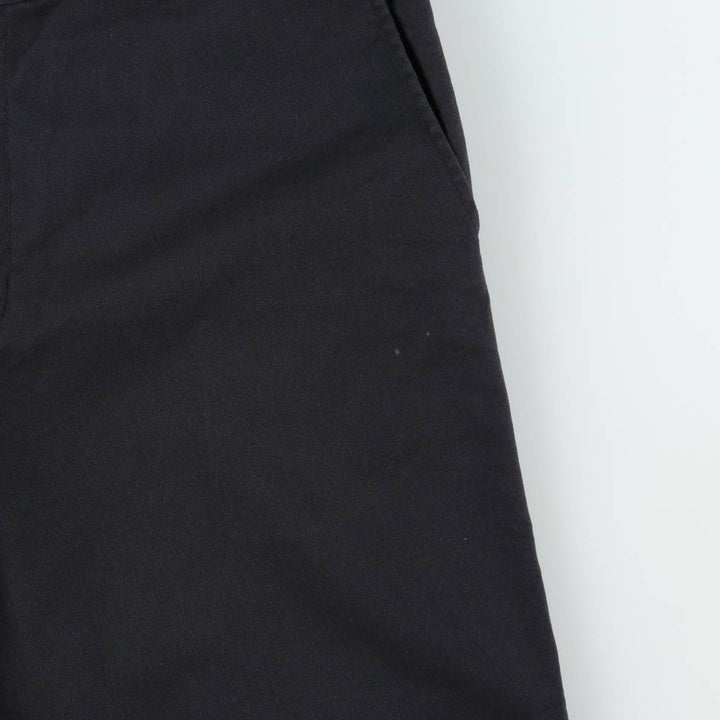 Dickies Work Shorts, Half Pants, Men's, W37 equivalent polyester black type Vintage Second Hand