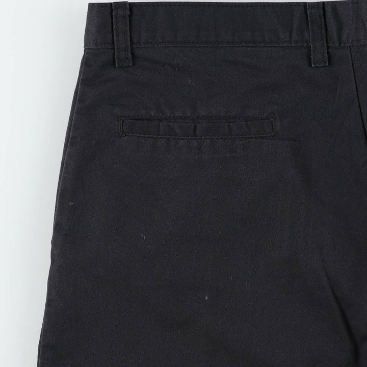 Dickies Work Shorts, Half Pants, Men's, W37 equivalent polyester black type Vintage Second Hand