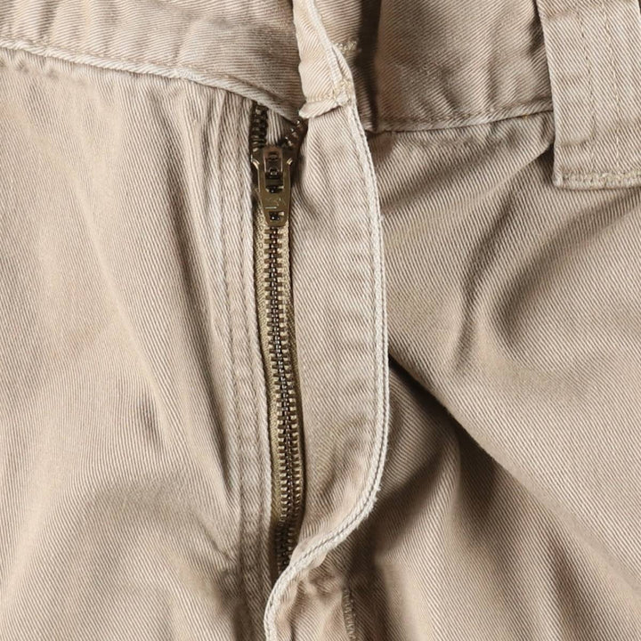 Carhartt work shorts, men's size W36 (approx.) cotton Beige type Vintage Second Hand