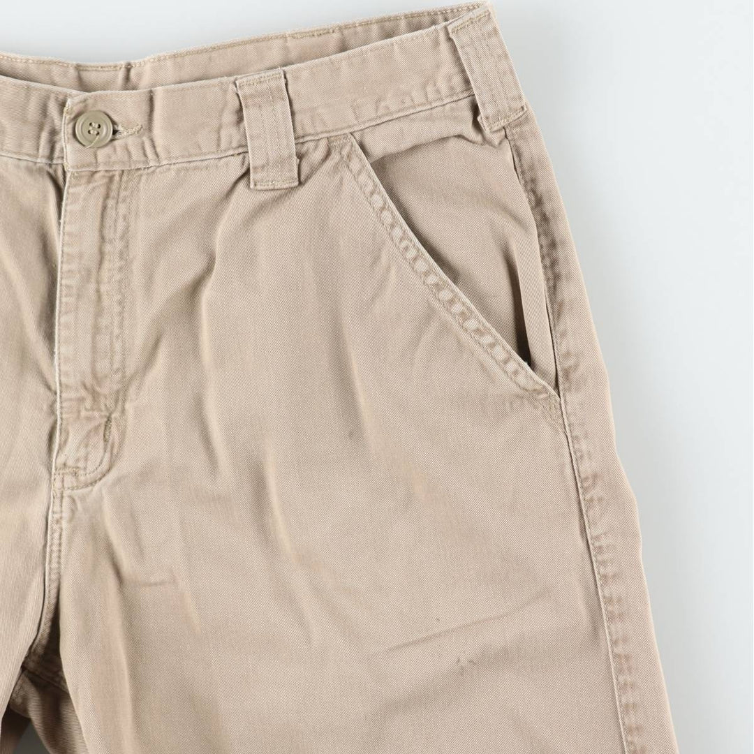 Carhartt work shorts, men's size W36 (approx.) cotton Beige type Vintage Second Hand