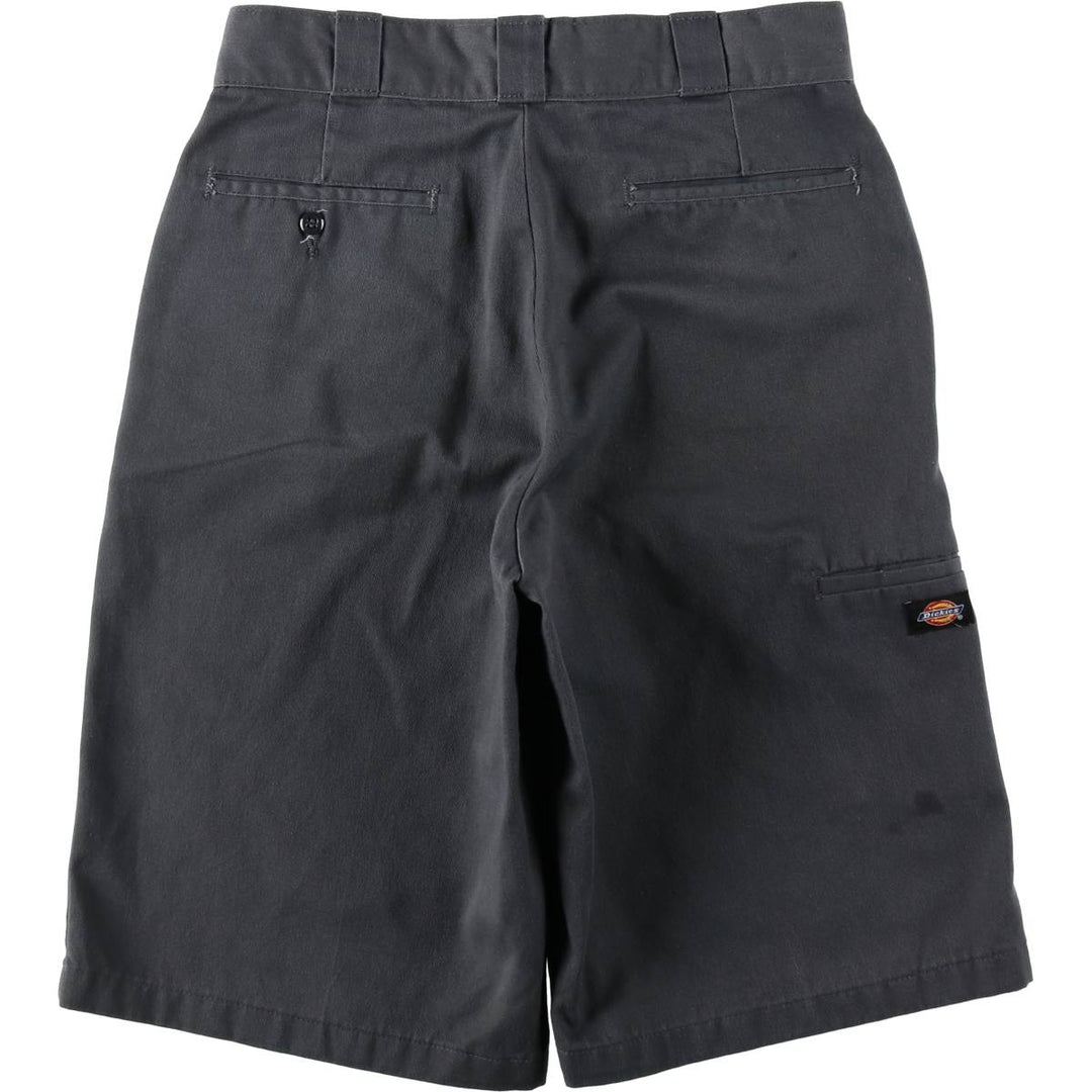 Dickies Loose Fit Work Shorts, Half Pants, Men's, W30 equivalent polyester Charcoal Vintage Second Hand