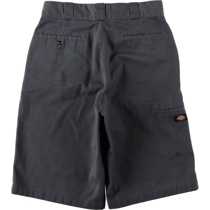 Dickies Loose Fit Work Shorts, Half Pants, Men's, W30 equivalent polyester Charcoal Vintage Second Hand