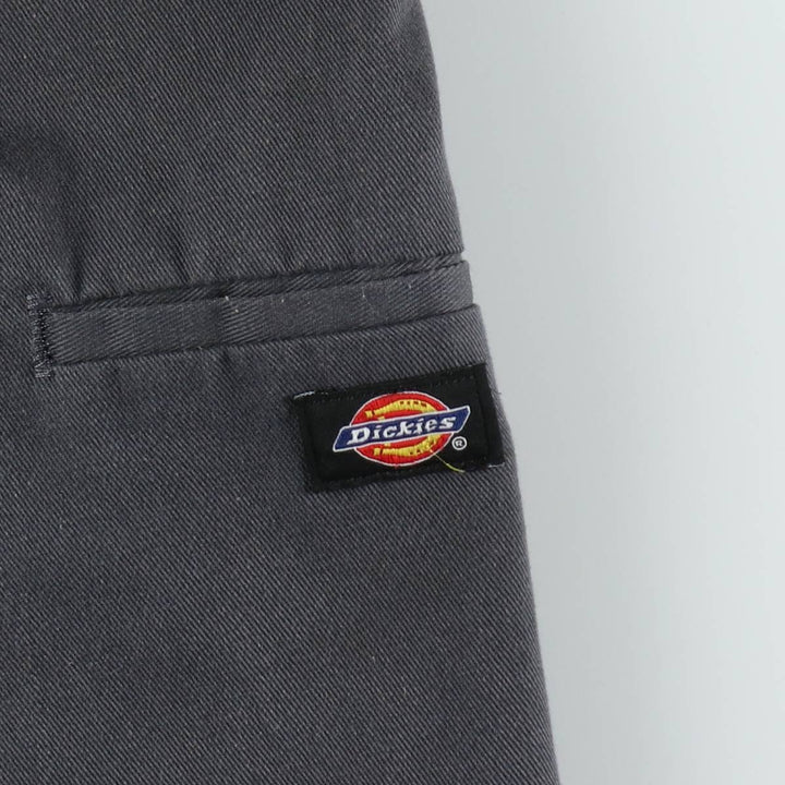 Dickies Loose Fit Work Shorts, Half Pants, Men's, W30 equivalent polyester Charcoal Vintage Second Hand