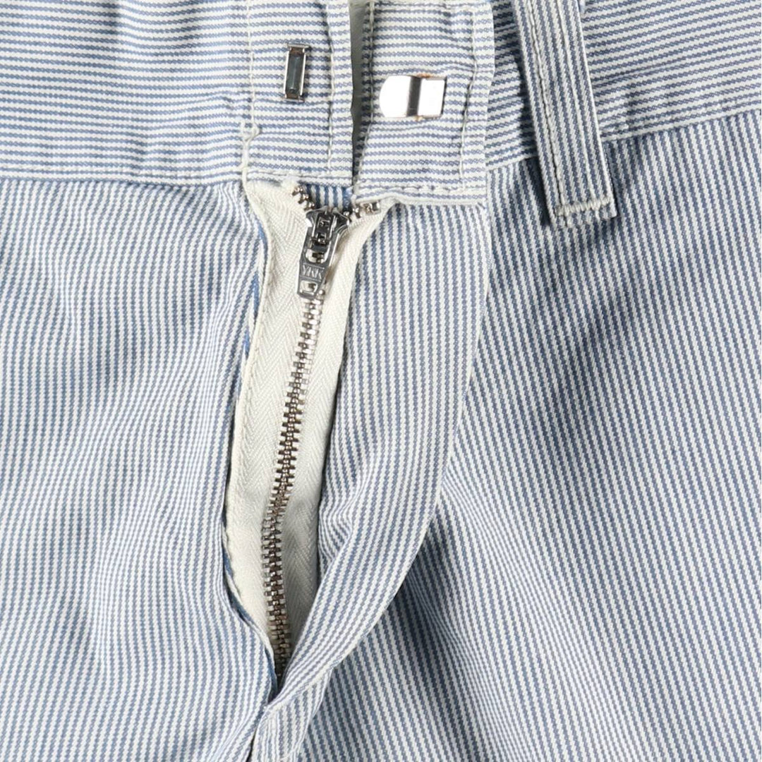 Carhartt Stripe Pattern Work Shorts, Men's Size W34 (approx.) cotton blue type Vintage Second Hand