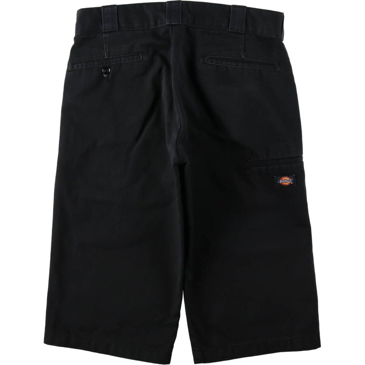 Dickies Relaxed Fit Work Shorts, Men's, Size W32 polyester black type Vintage Second Hand
