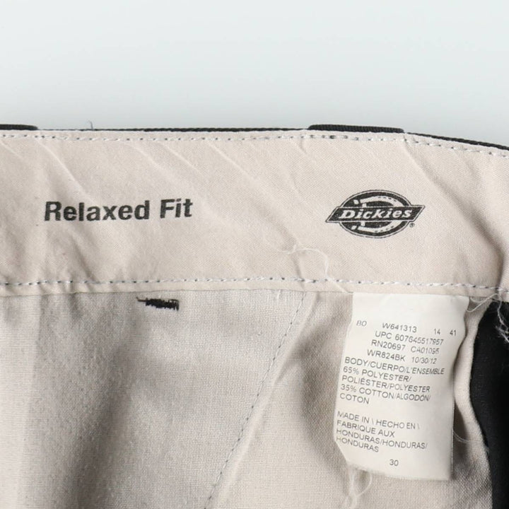 Dickies Relaxed Fit Work Shorts, Men's, Size W32 polyester black type Vintage Second Hand
