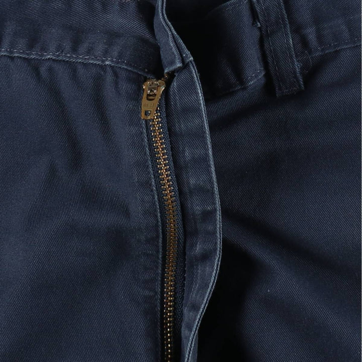 Dickies Work Shorts, Half Pants, Men's, W37 equivalent polyester navy blue type Vintage Second Hand