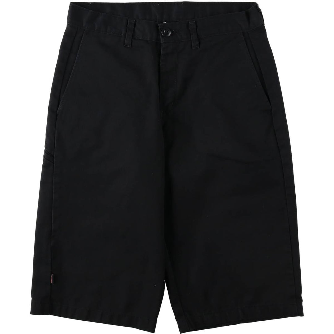 Dickies Work Shorts, Half Pants, Men's, W30 equivalent polyester black type Vintage Second Hand