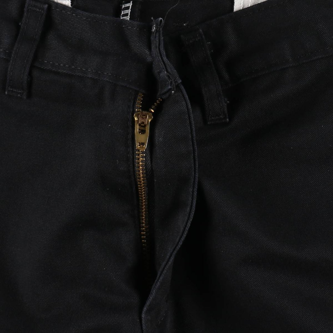 Dickies Work Shorts, Half Pants, Men's, W30 equivalent polyester black type Vintage Second Hand