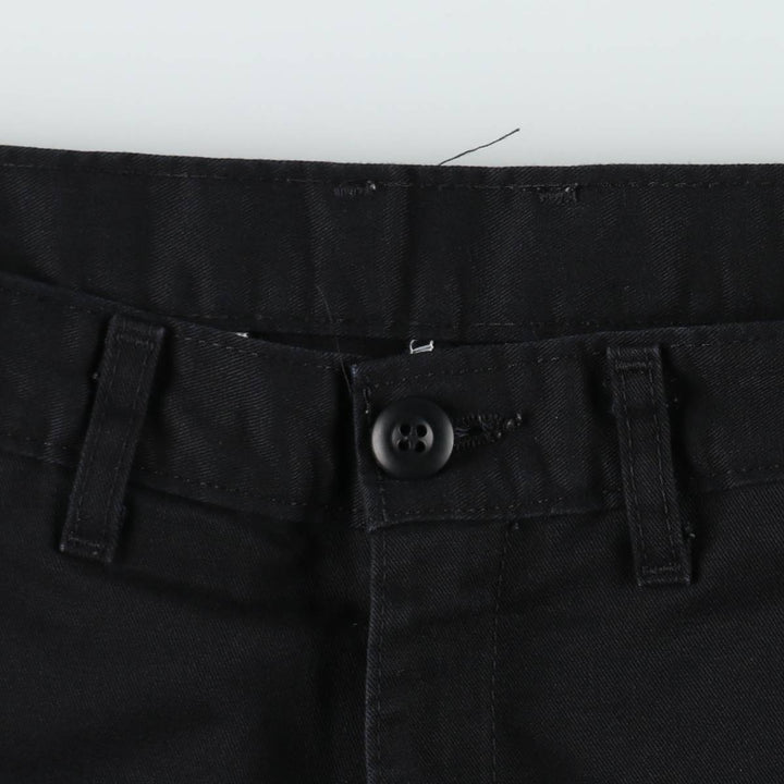 Dickies Work Shorts, Half Pants, Men's, W30 equivalent polyester black type Vintage Second Hand