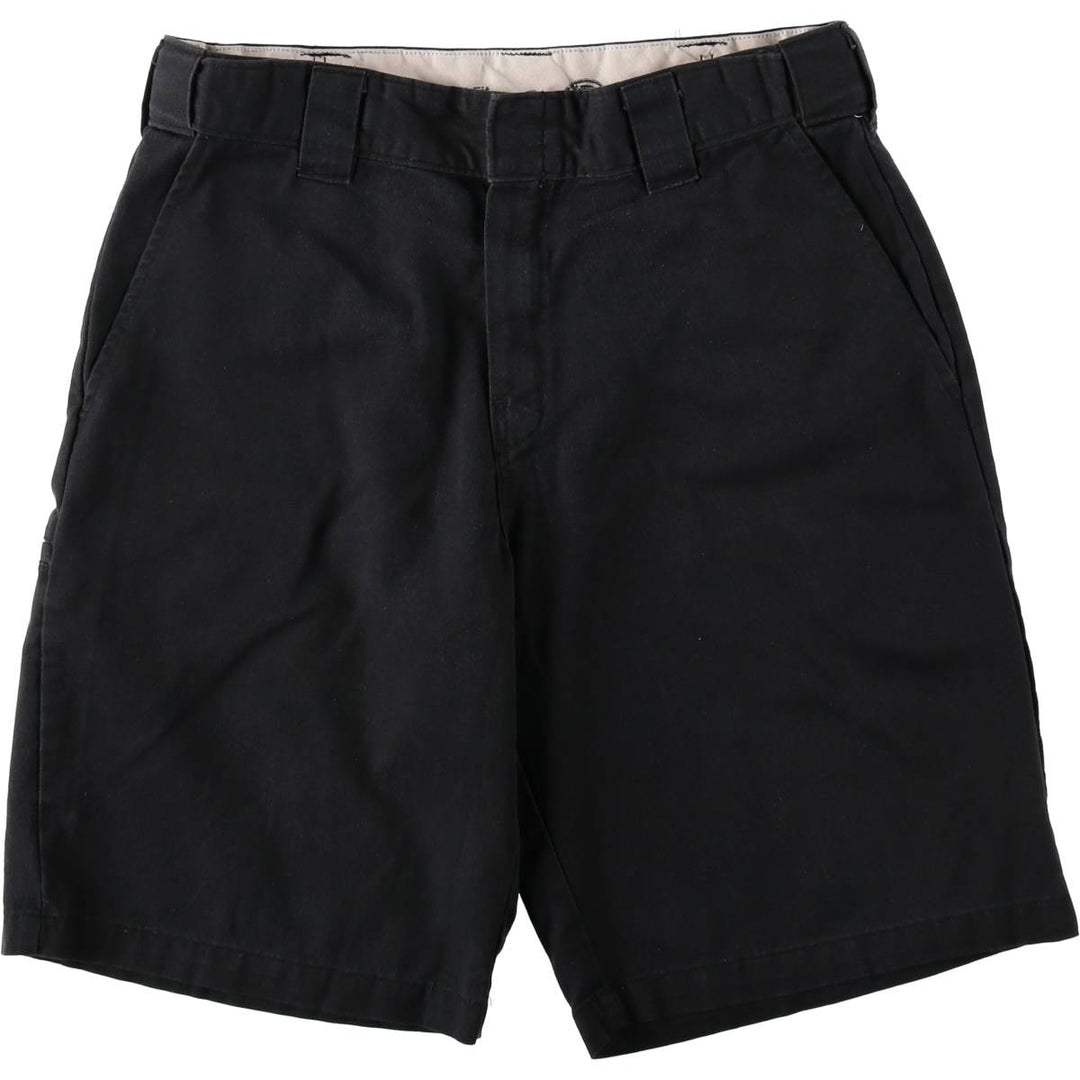 Dickies Relaxed Fit Work Shorts, Half Pants, Men's, W33 equivalent polyester black type Vintage Second Hand