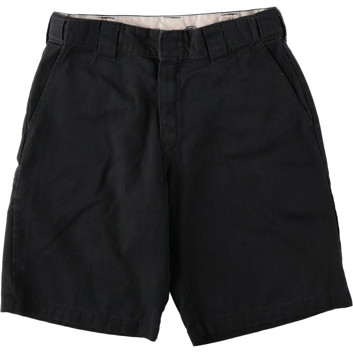 Dickies Relaxed Fit Work Shorts, Half Pants, Men's, W33 equivalent polyester black type Vintage Second Hand