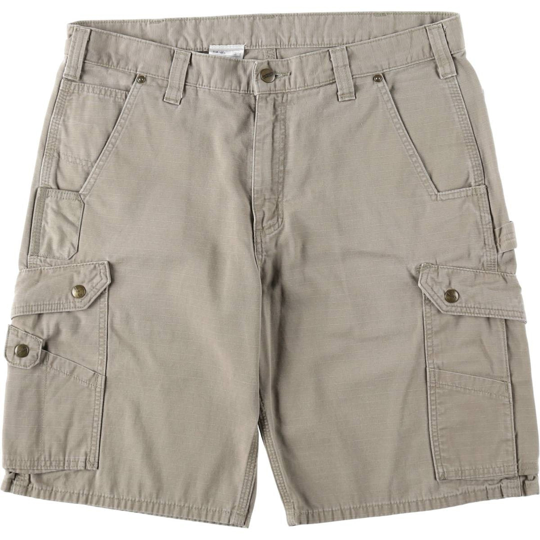 Carhartt Relaxed Fit Painter Shorts, Men's W37 (approx.) cotton Beige type Vintage Second Hand